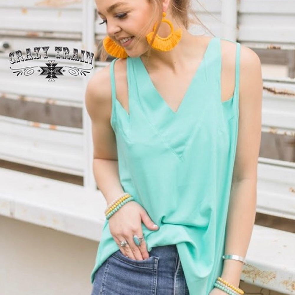 Crazy Train Vega V-Neck Top